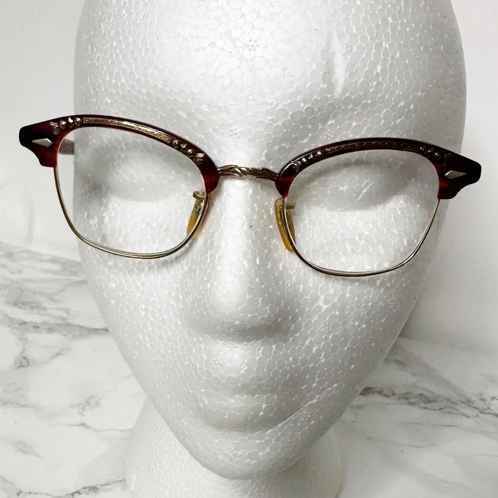 Vintage browline eyeglasses